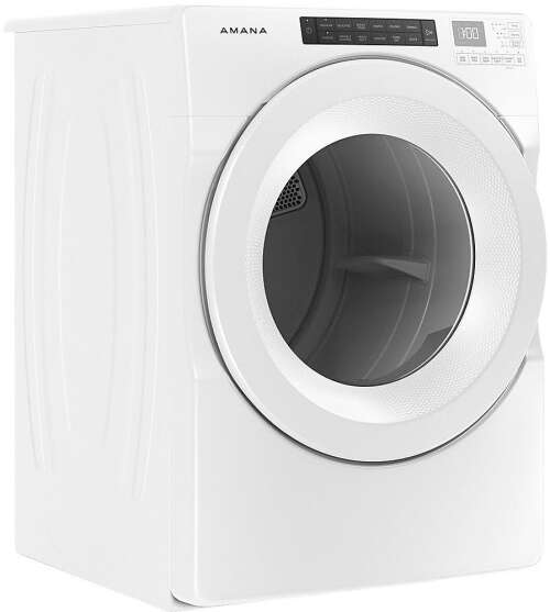 Rent to own Amana - 7.4 Cu. Ft. Stackable Electric Dryer with Sensor Drying - White