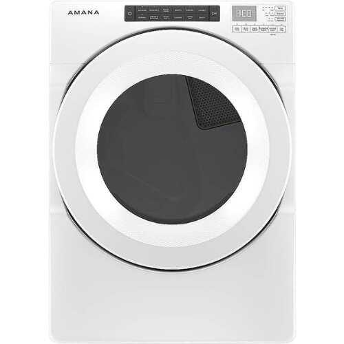 Rent to own Amana - 7.4 Cu. Ft. Stackable Gas Dryer with Sensor Drying - White