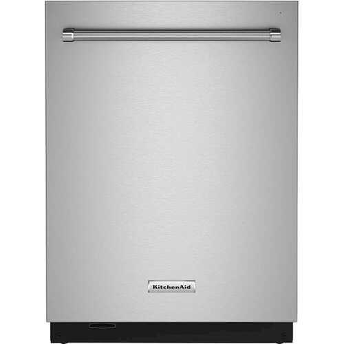 Rent to own KitchenAid - 24" Top Control Built-In Dishwasher with Stainless Steel Tub, FreeFlex and LED Interior Lighting, 3rd Rack, 44dBA - Stainless Steel