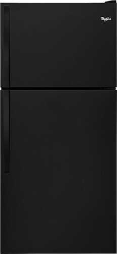 Rent To Own - Whirlpool - 18.3 Cu. Ft. Top-Freezer Refrigerator - Black