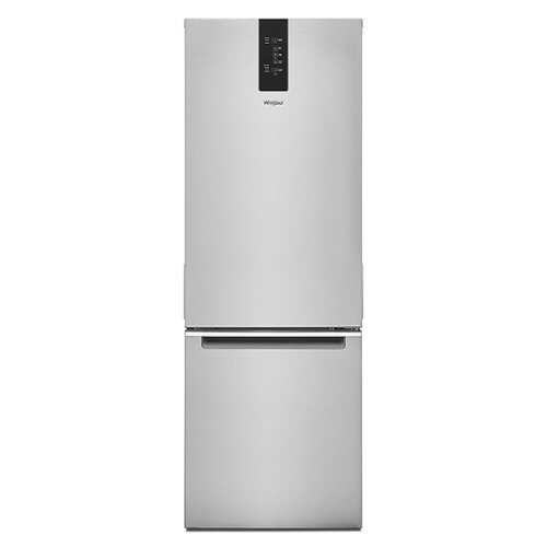 Rent to own Whirlpool - 12.7 Cu. Ft. Garage Ready Bottom-Freezer Counter-Depth Refrigerator - Stainless Steel