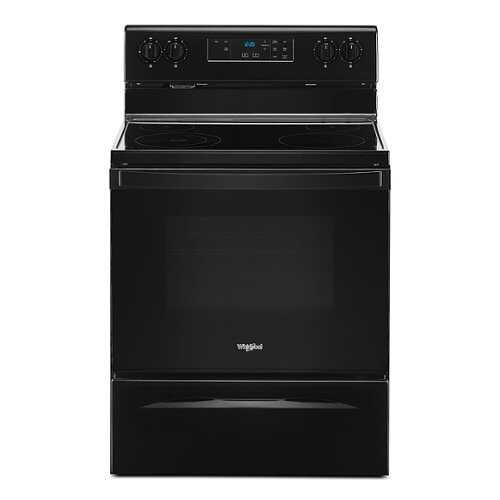 Rent to own Whirlpool - 5.3 Cu. Ft. Freestanding Electric Range with Keep Warm Setting - Black