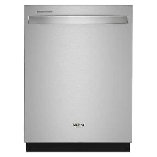 Rent to own Whirlpool - 24" Top Control Built-In Stainless Steel Tub Dishwasher with 3rd Rack and 47 dBA - Stainless Steel