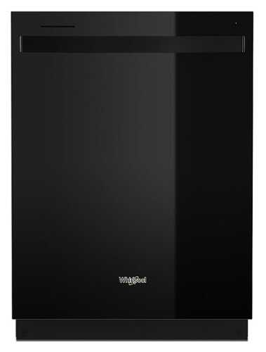 Rent to own Whirlpool - 24" Top Control Built-In Dishwasher with Stainless Steel Tub, Large Capacity, 3rd Rack, 47 dBA - Black