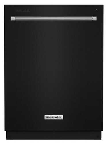 Rent to own KitchenAid - 24" Top Control Built-In Dishwasher with Stainless Steel Tub, ProWash Cycle, 3rd Rack, 39 dBA - Black