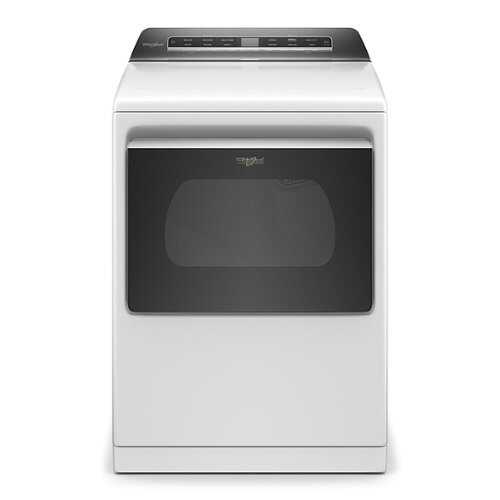 Rent to own Whirlpool - 7.4 Cu. Ft. Smart Electric Dryer with Steam and Advanced Moisture Sensing - White