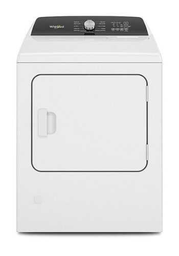 Rent to own Whirlpool - 7.0 Cu. Ft. Gas Dryer with Steam and Moisture Sensing - White
