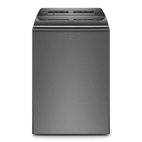 Rent to own Whirlpool - 5.2 Cu. Ft. High Efficiency Smart Top Load Washer with 2 in 1 Removable Agitator - Chrome Shadow