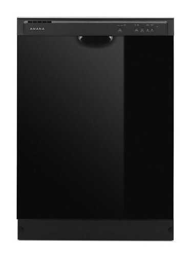 Rent to own Amana - Front Control Built-In Dishwasher with Triple Filter Wash and 59 dBa - Black