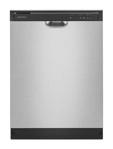 Rent to own Amana - Front Control Built-In Dishwasher with Triple Filter Wash and 59 dBa - Stainless Steel