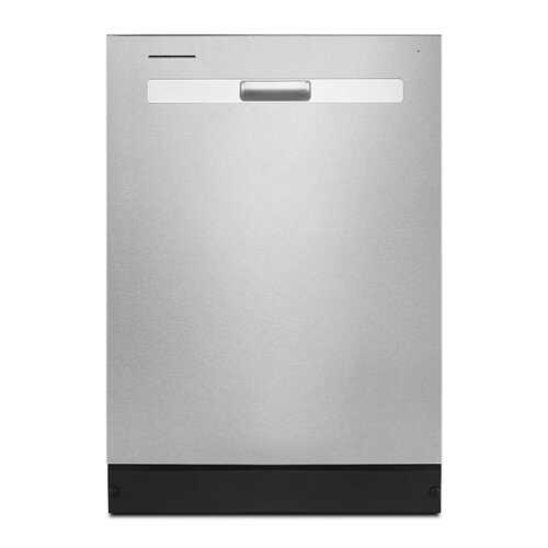 Rent to own Whirlpool - 24" Top Control Built-In Dishwasher with Boost Cycle and 55 dBa - Stainless Steel