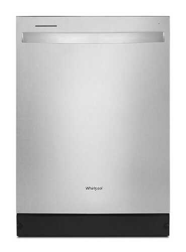 Rent to own Whirlpool - Top Control Built-In Dishwasher with Boost Cycle and 55 dBa - Stainless Steel