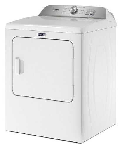 Rent to own Maytag - 7.0 Cu. Ft. Gas Dryer with Steam and Pet Pro System - White