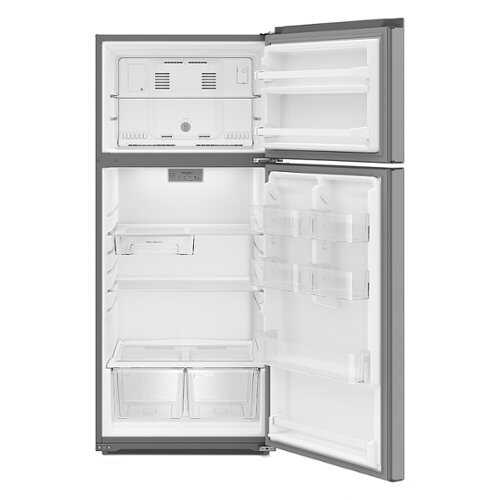 Rent to own Whirlpool - 16.3 Cu. Ft. Top-Freezer Refrigerator - Stainless Steel