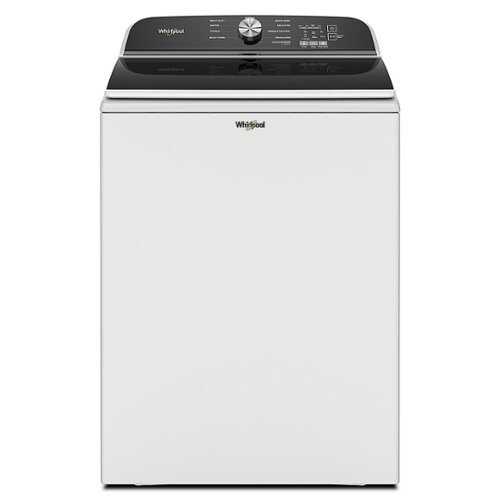 Rent To Own - Whirlpool - 5.3 Cu. Ft. High Efficiency Top Load Washer with Deep Water Wash Option - White