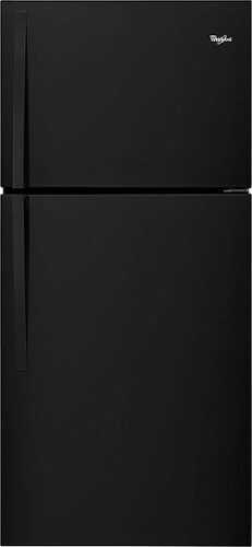 Rent to own Whirlpool - 19.3 Cu. Ft. Top-Freezer Refrigerator - Black