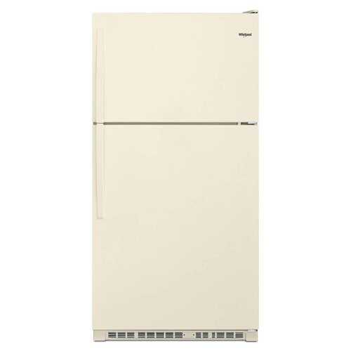 Rent to own Whirlpool - 20.5 Cu. Ft. Top-Freezer Refrigerator - Biscuit