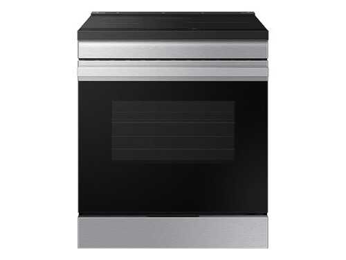 Rent to own Samsung - Bespoke 6.3 Cu. Ft. Slide-In Electric Induction Range with Air Fry - Stainless Steel