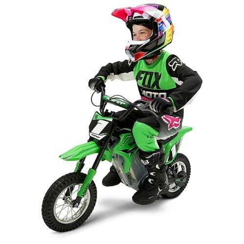 Rent to own Hyper Toys HPR 350 Dirt Bike 24 Volt Electric Motorcycle in Green - Green