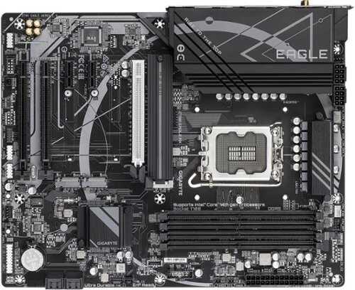 Rent to own GIGABYTE - Z790 EAGLE AX (Socket LGA 1700) Intel Z790 ATX DDR5 Wi-Fi 6E Motherboard - Black