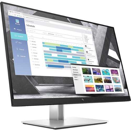 Rent to own HP - 27" IPS LCD 60Hz Monitor (VGA, USB, HDMI) - Black