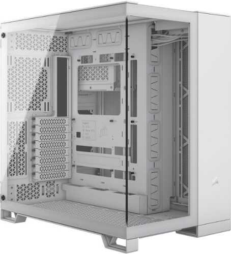 Rent to own CORSAIR - 6500X ATX Mid-Tower Dual Chamber Case - White