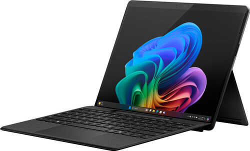Rent to own Microsoft - Surface Pro – Copilot+ PC – 13” OLED – Snapdragon X Elite – 16GB Memory – 1TB SSD – Device Only (11th Edition) - Black