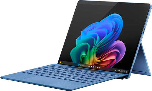 Rent to own Microsoft - Surface Pro – Copilot+ PC – 13” – Snapdragon X Plus – 16GB Memory – 512GB SSD – Device Only (11th Edition) - Sapphire