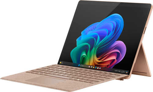 Rent to own Microsoft - Surface Pro – Copilot+ PC – 13” OLED – Snapdragon X Elite – 16GB Memory – 512GB SSD – Device Only (11th Edition) - Dune