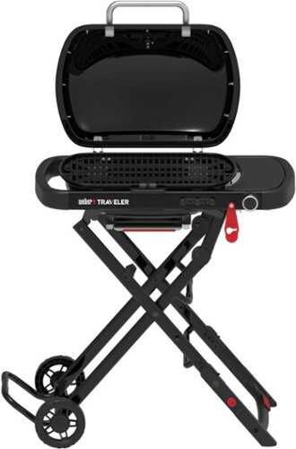 Rent to own Weber - Traveler Compack Portable Gas Grill - Black