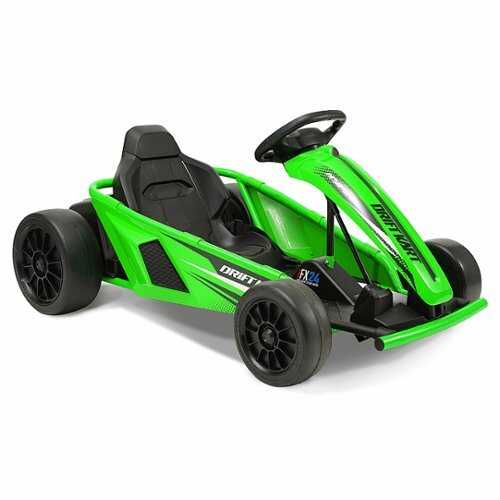 Rent to own Hyper - Drifting Go Kart Electric Ride On w/ 9 MPH Max Speed - Green