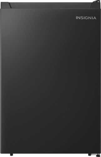 Rent to own Insignia™ - 2.5 Cu. Ft. Mini Fridge with Reversible Door and ENERGY STAR Certification - Black