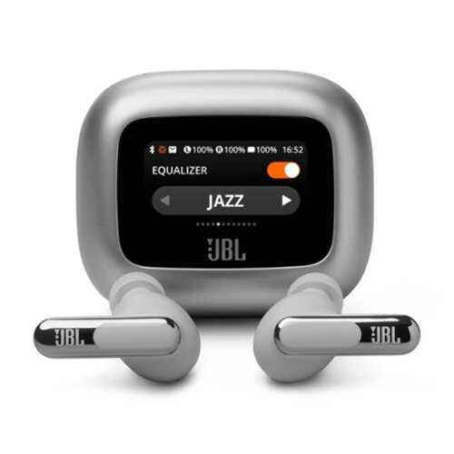 Rent to own JBL - Live Beam 3 True Wireless Noise Cancelling Earbuds - Silver