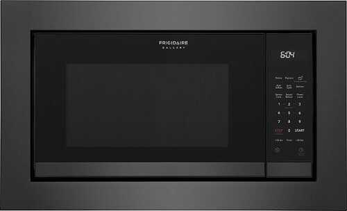 Rent to own Frigidaire - 1.6 Cu. Ft. Built-In Microwave with Sensor Cook - Black Stainless Steel