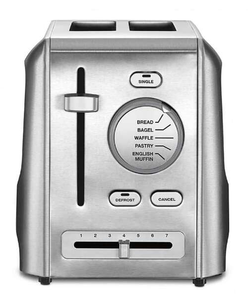 Rent to own Cuisinart - 2 Slice Custom Select Toaster - Stainless Steel