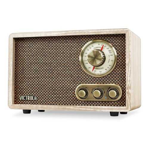 Rent to own Victrola - Willow 3W Bluetooth Radio with Speakers - Natural