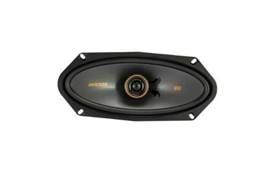 Rent to own KICKER - KS Series 4" x 10" 2-Way Car Speakers (Pair) - Black