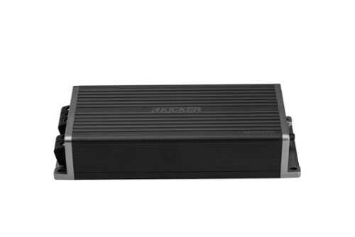 Rent to own KICKER - Compact all-weather mono subwoofer amplifier 500 watts RMS x 1 at 1 ohm - Black