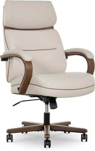 Rent to own Finch Neo Two Retro-Modern Mid-Back Office Chair - Cream