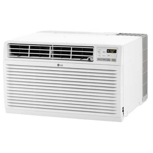 Rent to own LG - 10,000 BTU 230V 450 Sq Ft Through-the-Wall Air Conditioner with 11,200 BTU Supplemental Heat Function - White