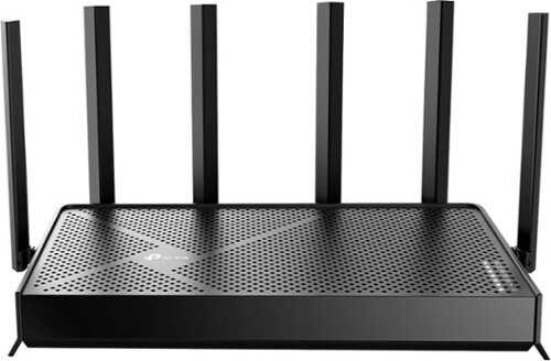 Rent to own TP-Link - Archer BE6500 Dual-Band Wi-Fi 7 Router - Black