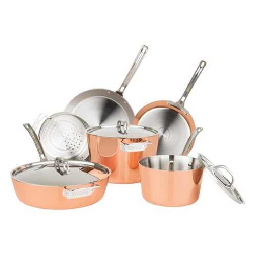 Rent To Own - Viking 4-Ply 9PC Copper Cookware Set - Copper