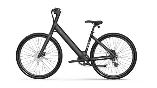 Rent to own OKAI - LyteCycle EB60 Minimalist Fitness Step-through e-Bike w/ up to 62 miles Max Operating Range and 20 MPH Max Speed - Matte Black