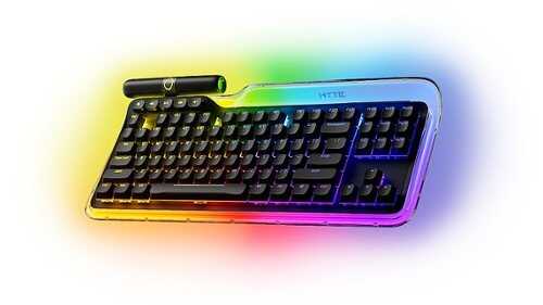 Rent to own HYTE Keeb TKL - Tenkeyless Wired RGB Mechanical Keyboard - Crystal/Black - Black