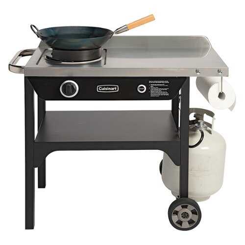 Rent To Own - Cuisinart - Outdoor Wok Station - Black