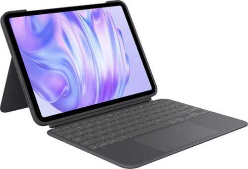 Rent to own Logitech - Combo Touch for iPad Pro 11” with Detachable Backlit Keyboard with Kickstand - Graphite