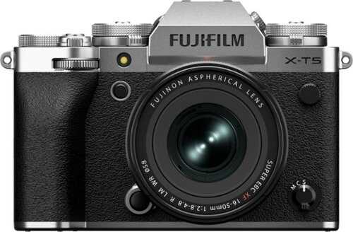Rent to own Fujifilm - X-T50 Body, Silver with XF16-50MMF2.8-4.8 R LM WR Lens Kit - Silver