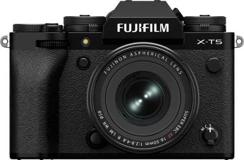 Rent to own Fujifilm - X-T50 Body, Black with XF16-50MMF2.8-4.8 R LM WR Lens Kit - Black