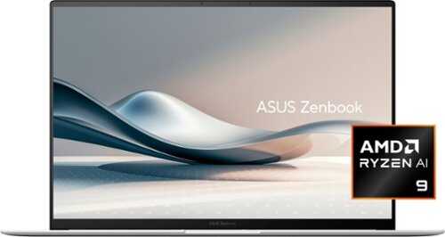 Rent to own ASUS - Zenbook S 16 16” 3K OLED Touch Screen Laptop, AMD Ryzen AI 9 365 - 24GB Memory - 1TB SSD - Scandinavian White