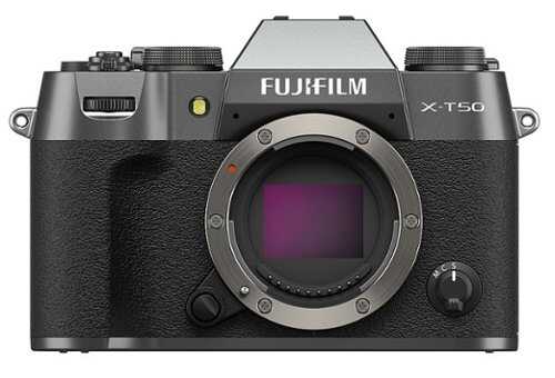 Rent to own Fujifilm - X-T50 Mirrorless Camera Body Only, Charcoal Silver - Charcoal Silver